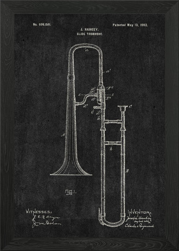 1902 slide trombone - 1902,