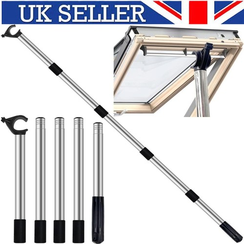 Window pole opener hook - pole, opener/hook