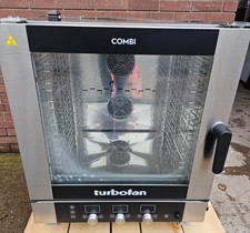 TURBOFAN COMBI OVEN 7 GRID UKEC40D7 NEVER USED 2021 TAKES 60X40CM TRAYS £1665+VA
