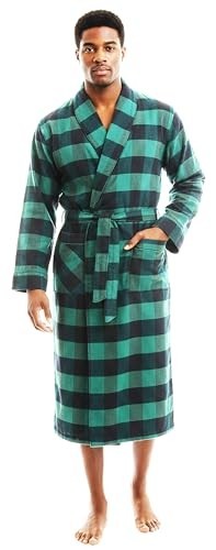 Men brushed cotton green - brushed,