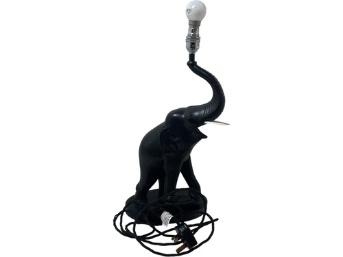 David hunt elephant table lamp - table,