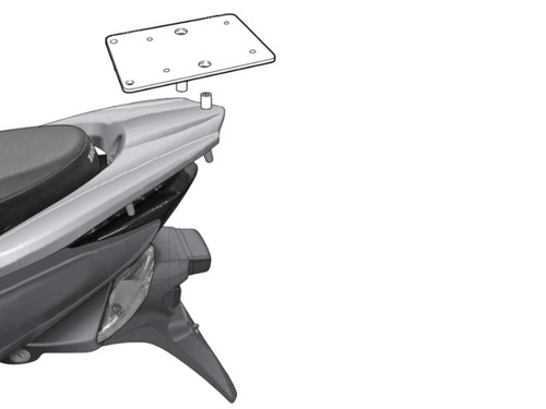 Shad top box rack rear - shad,