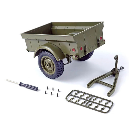 Zee willys jeep trailer - e-zee, rc