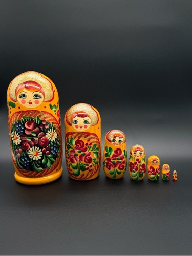 Vtg authentic russian nesting - vtg,
