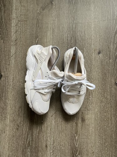 Nike huarache run shoes white - shoes,