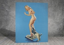 Gil Elvgren Nude Naked Woman