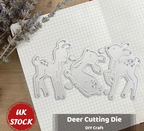 Deer reindeer card making - reindeer,