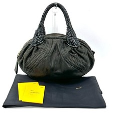 FENDI Mini Spy Bag Zucca Black