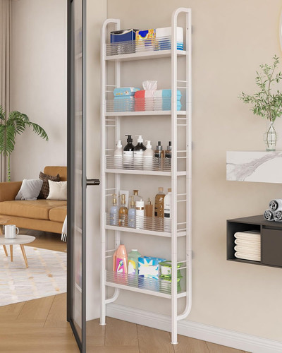 Behind door storage organizer - storage,