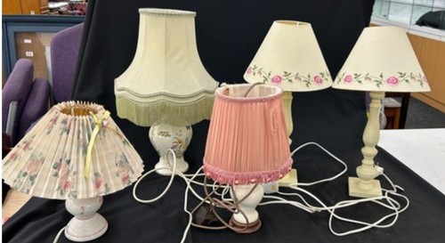 Vintage lamps selection - lamps, of