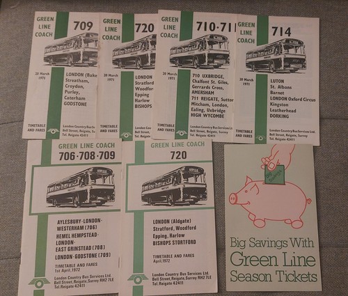 Green line coaches timetables - green,
