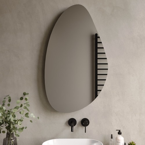Pebble frameless bathroom - pebble,