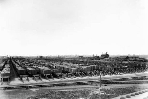Old train photo coal wagons - train,