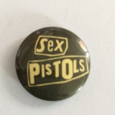 SEX PISTOLS  Tin Button Pin
