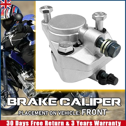Front brake caliper with pads - front,