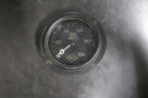 Vintage pre war car - aric, oil
