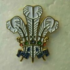 Prince of Wales feathers pin