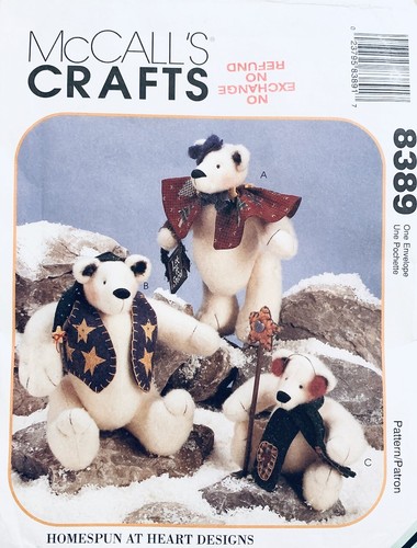 Mccall pattern 8389 snow - pattern, |