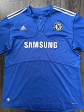 Original Adidas Chelsea 2009/2010 Home Shirt DROGBA 11 Mens Extra Large XL