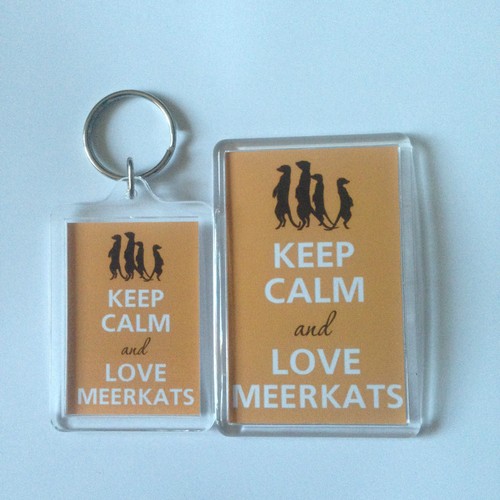 Keep calm and love - love, meerkats