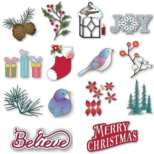 Christmas words bird - christmas,