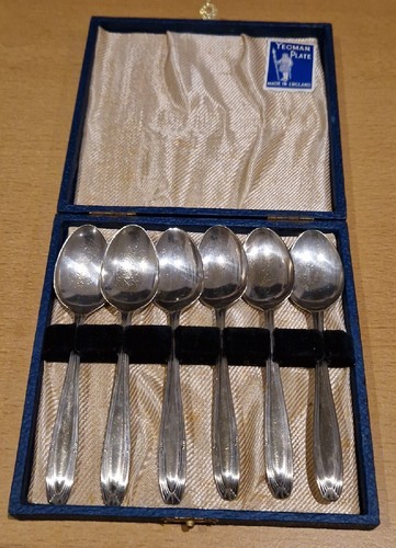 Boxed set tea spoons - boxed,