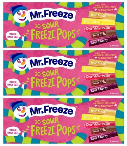 Freeze sour pops - 3x,