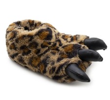 Womens Plush Claw Slippers