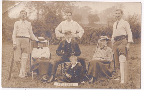 Rppc postcard 1911 casey court - postcard,