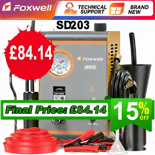 Foxwell sd203 car smoke - sd203,