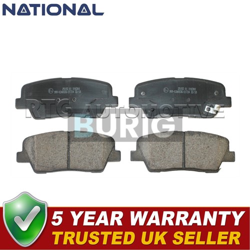 Burig rear brake pads - rear,