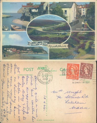 Greetings from yorkshire - yorkshire, with