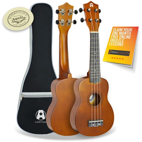 Star soprano ukulele with - ukulele,
