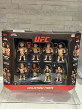 UFC Collectible Fights Octagon Fighters 8 Figure Set PMI Ultimate Collection