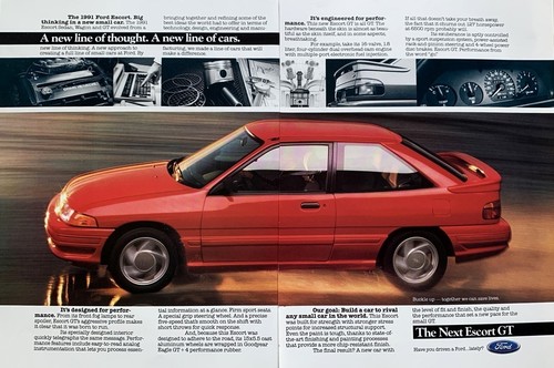 1990 ford escort a new - gt,