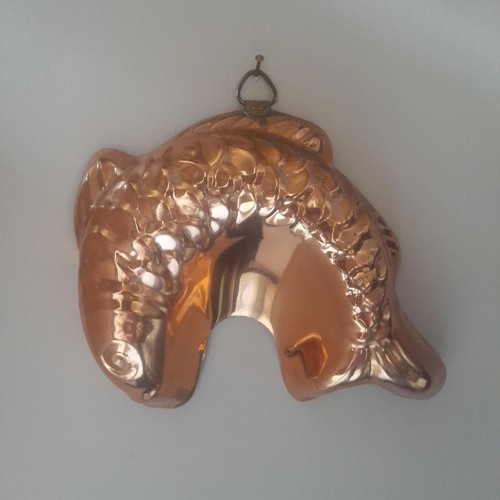Fish shaped copral copper - shaped,