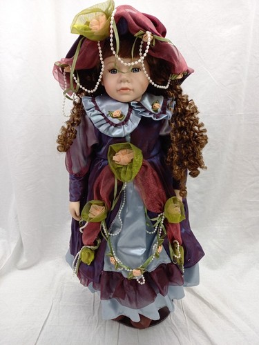 Porcelain doll lydia - porcelain,