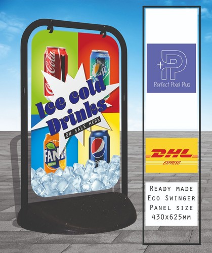 Ice cold drinks sale here - ice,