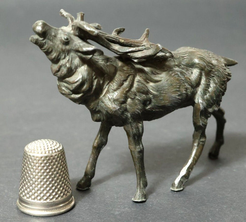 Old cast figure viennese - old,