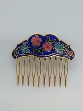 Vintage Cloisonne Enamel Hair