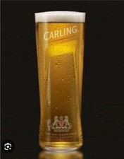 1 Carling Half Pint Glass