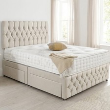 Plush Velvet Divan Bed Set 20"