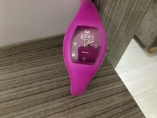 Eton Hot Pink Silicone Strap Watch - fully working 