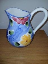 Hand Painted Sangria Jug Vase