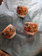 Lot Of 3 Vintage Japanese Porcelain Tea Cups