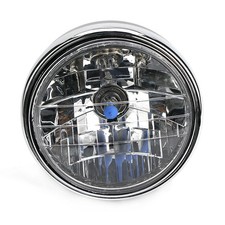 7" Motorcycle Round Front Headlight Headlamp For Honda CB400 Yamaha Cafe Racer