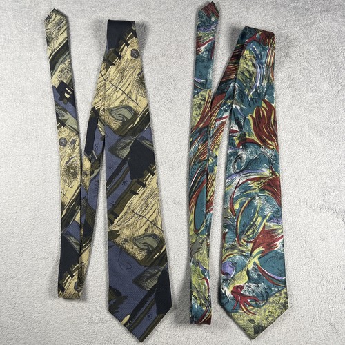 Vintage silk tie set - vintage,