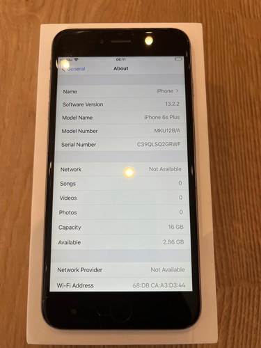 Apple iphone plus 16gb - iphone, 6s