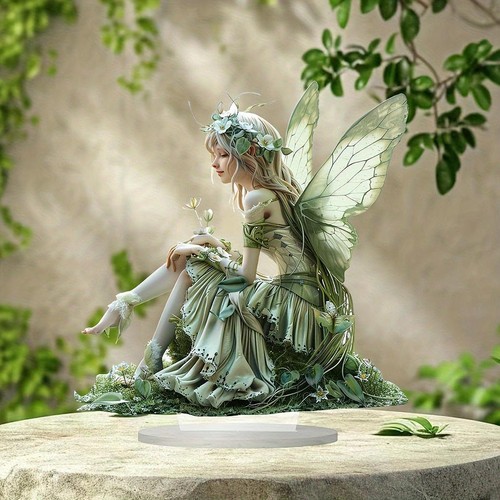 Fairy shaped acrylic sign - shaped,