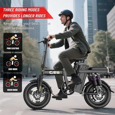 Folding city bike - e-city,